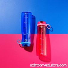 Pogo BPA-Free Plastic Water Bottle with Flip Straw 556107595